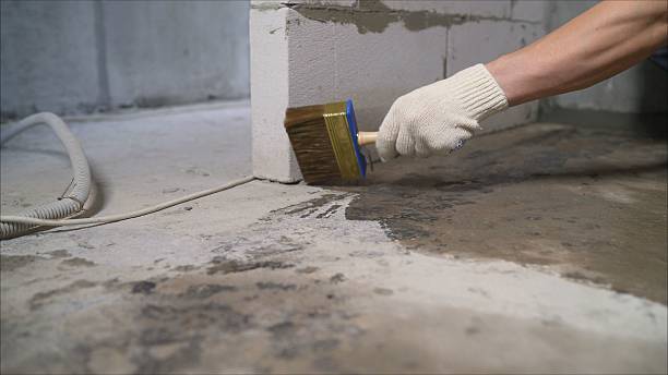 SJ Waterproofing Pros Interior Drainage System coverage map for Allen, MI and surrounding area